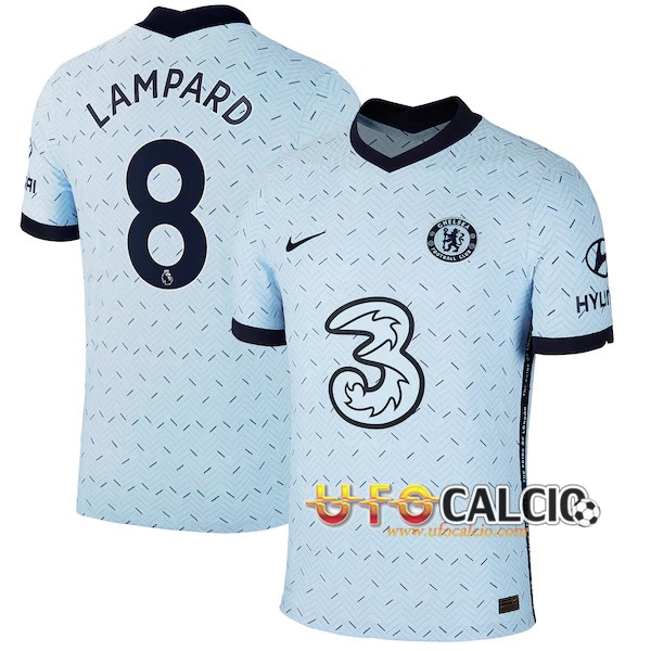 Maglia Calcio FC Chelsea (Lampard 8) Seconda 2020 2021