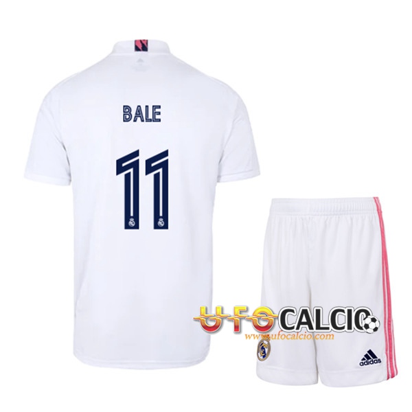 Maglia Calcio Real Madrid (BALE 11) Bambino Prima 2020 2021