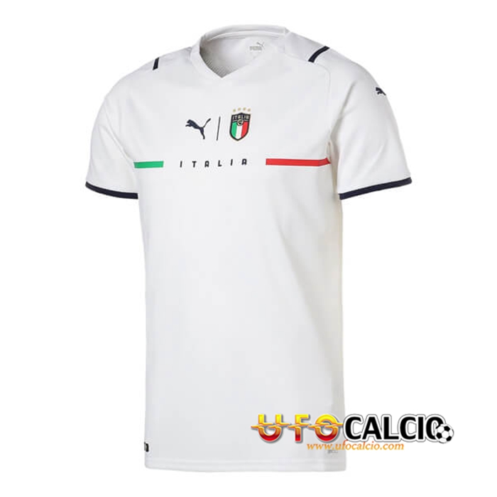 Maglie Calcio Italia Seconda Bianco 2021