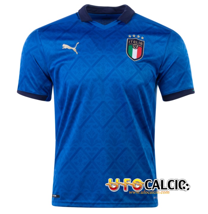 Maglie Calcio Italia Prima Blu 2021