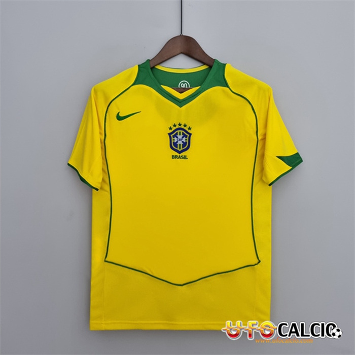 Maglie Calcio Brasile Retro Prima 2004/2006