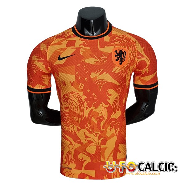 T Shirt Allenamento Paesi Bassi Arancia 2022/2023