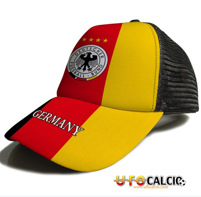 Cappello Da Calcio Germania Giallo/Rosso 2023