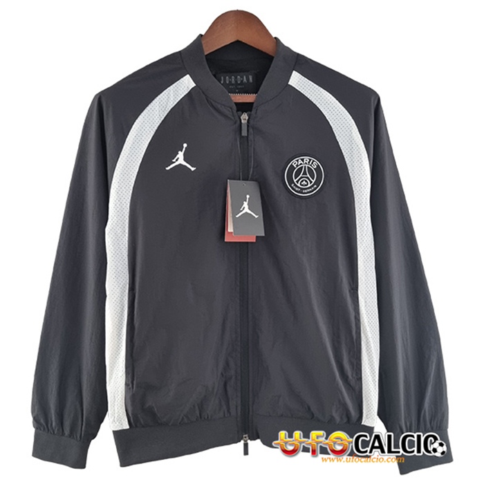 Giacca A Vento Jordan PSG Bianco/Nero 2022/2023