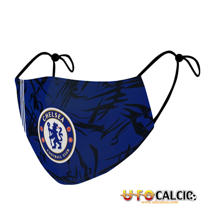 Mascherine Calcio FC Chelsea Blu Reutilisable