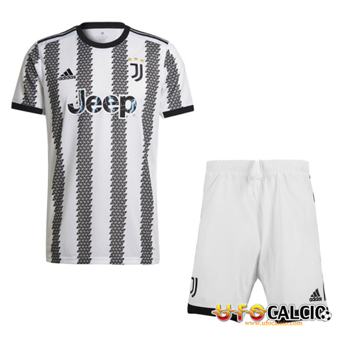 Kit Maglia Juventus Prima + Pantaloncini 2022/2023