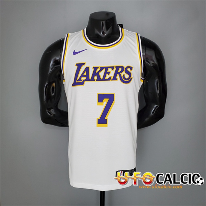 Maglia Los Angeles Lakers (Anthony #7) Bianco