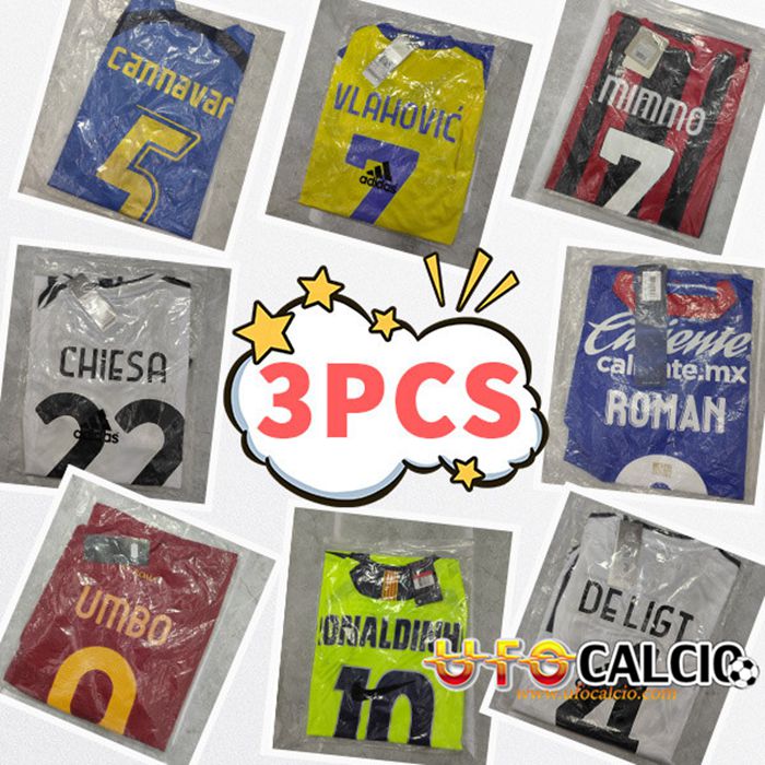 Maglie Calcio Yes Numbers - Inviato A Caso 3PCS