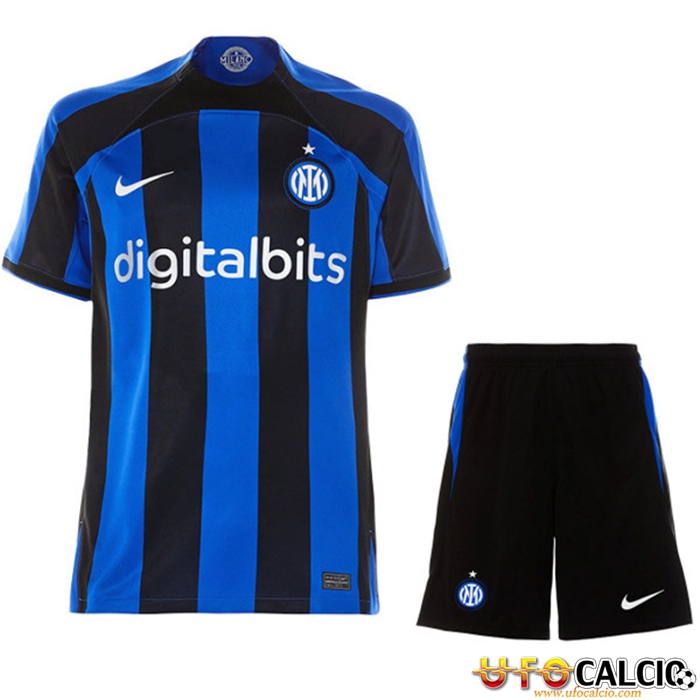 Kit Maglia Inter Milan Prima + Pantaloncini 2022/2023