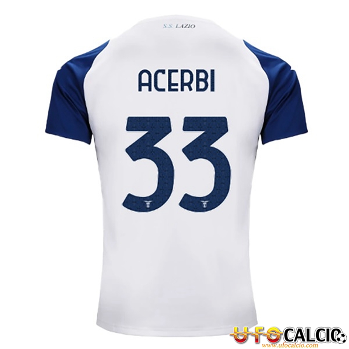 Maglie Calcio SS Lazio (ACERBI #33) 2022/23 Terza