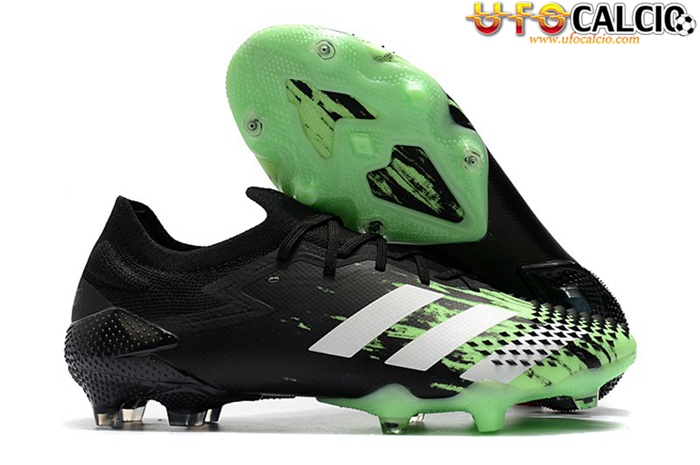 Adidas Scarpe Da Calcio Predator Mutator 20.1 Low FG Nero/Verde