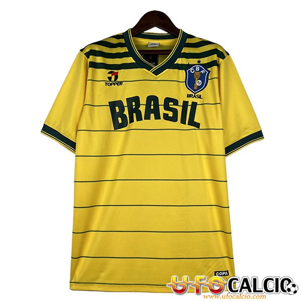 MAGLIA BRASILE RETRO 2004/2006 BRAZIL HOME RETRO VINTAGE - GOLEADA SHOP