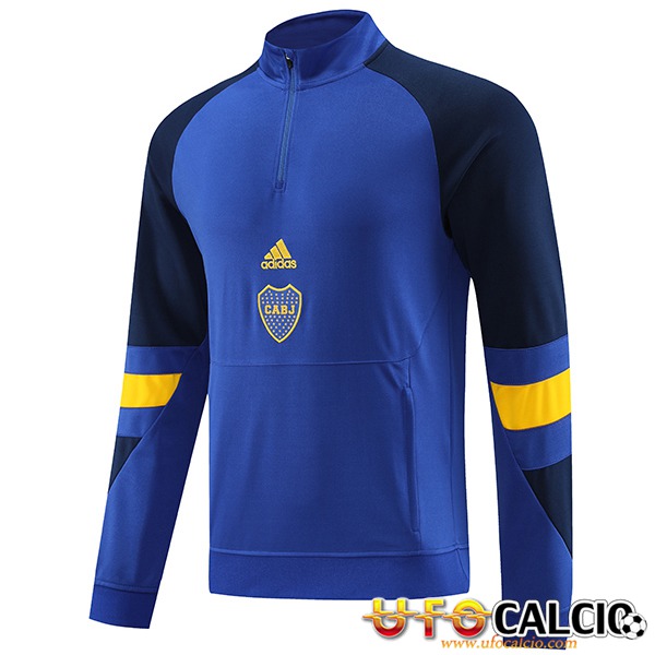 Felpa Allenamento Boca Juniors Blu 2023 2024 Prezzo Non Originali
