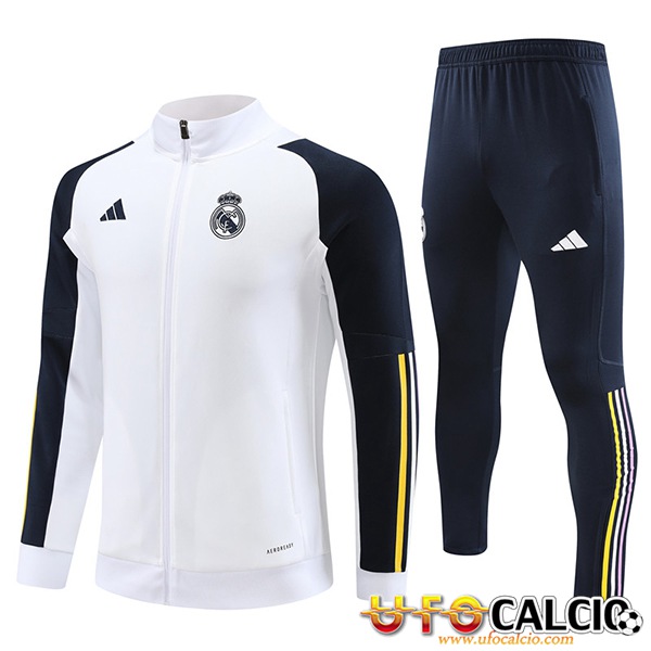 Tuta real madrid bianca sales