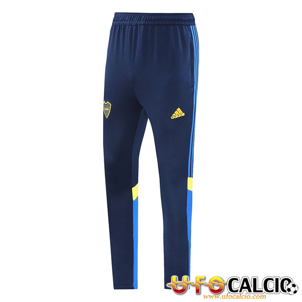 Pantaloni Da Allenamento Boca Juniors Blu Giallo 2024 2025 A Poco Prezzo Ufficiali