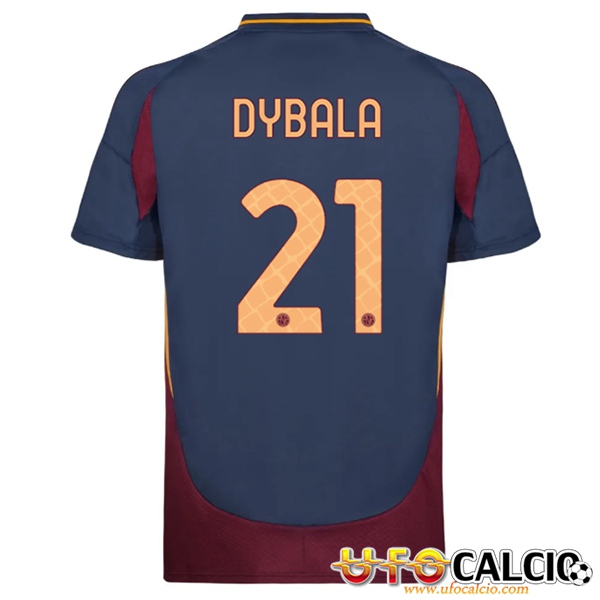 Maglie Calcio AS Roma (DYBALA #21) 2024/2025 Terza Basso Prezzo